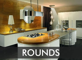 rounds luxury & glam kitchen