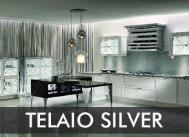 telaio silver luxury & glam kitchen